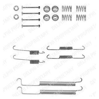 Комплектуючі гальмівних колодок Delphi LY1231