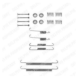 Комплектуючі гальмівних колодок Delphi LY1232