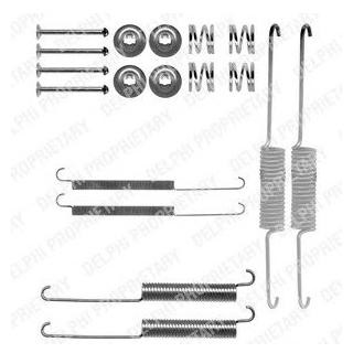 Комплектуючі гальмівних колодок Delphi LY1233