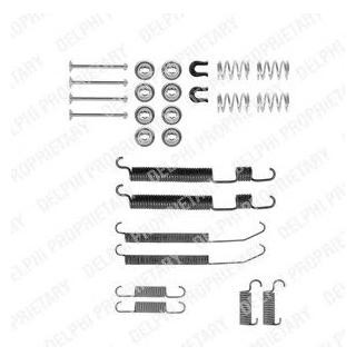 Комплектуючі гальмівних колодок Delphi LY1237