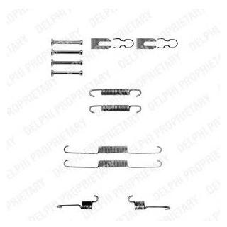 Комплектуючі гальмівних колодок Delphi LY1238