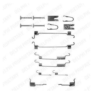 Комплектуючі гальмівних колодок Delphi LY1239