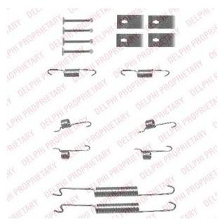 Комплектуючі гальмівних колодок Delphi LY1341