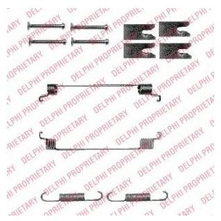 Комплектуючі гальмівних колодок Delphi LY1342