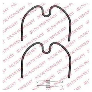 Комплектуючі гальмівних колодок Delphi LY1349