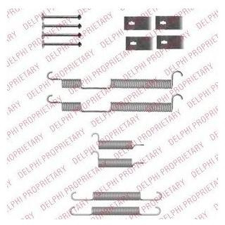 Комплектуючі гальмівних колодок Delphi LY1355