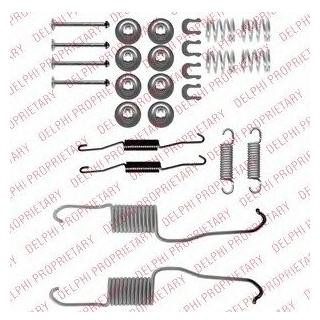 Комплектуючі гальмівних колодок Delphi LY1361