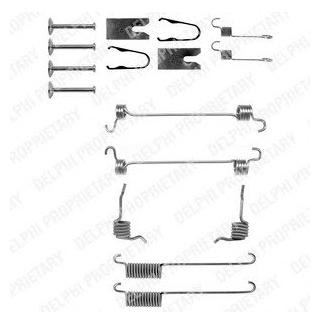 Комплектуючі гальмівних колодок Delphi LY1300