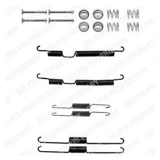 Комплектуючі гальмівних колодок Delphi LY1309