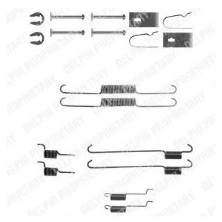 Комплектуючі гальмівних колодок Delphi LY1311