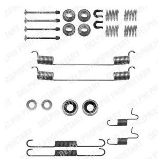Комплектуючі гальмівних колодок Delphi LY1314