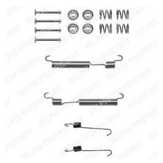 Комплектуючі гальмівних колодок Delphi LY1316