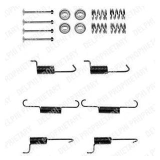 Ремкомплект колодок стояночного гальма Delphi LY1317