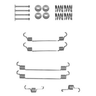 Комплектуючі гальмівних колодок Delphi LY1321