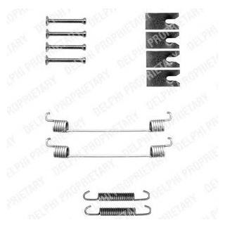 Комплектуючі гальмівних колодок Delphi LY1335