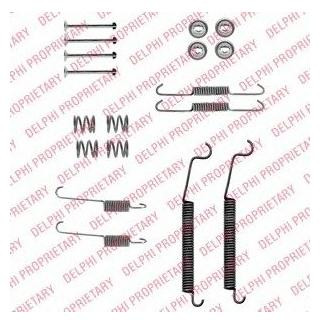 Комплектуючі гальмівних колодок Delphi LY1336