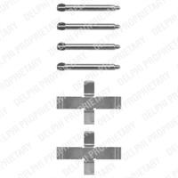 Ремкомплект гальмівних колодок Delphi LX0070