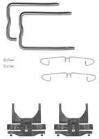Ремкомплект гальмівних колодок Delphi LX0210