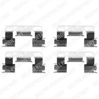 Ремкомплект гальмівних колодок Delphi LX0376