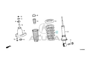 Пружина підвіски HONDA/ACURA 52441TZ6R03